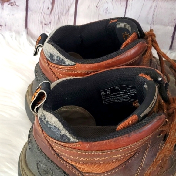 Ariat Copper Terrain Brown Waterproof Mens Hiker Boots 34527(10002183) Size 7.5 - Picture 8 of 17